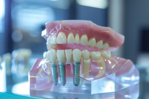 dental implant model.